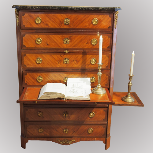 Semainier d’époque Louis XVI estampillé J.Birckle