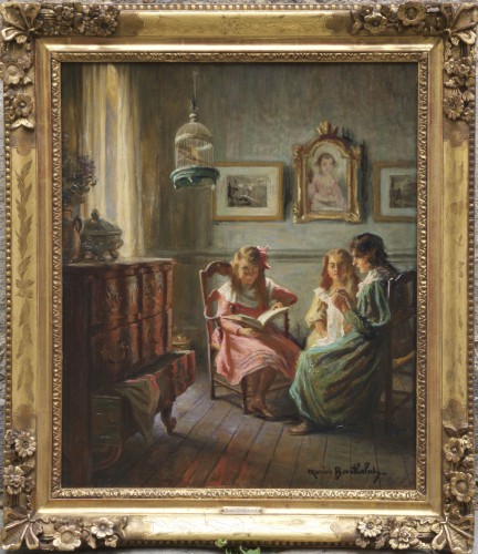 Scène d’intérieur: Marius Barthalot.