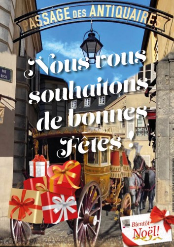 Nous vous souhaitons de Joyeuses Fêtes