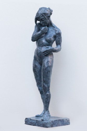 Ybah, Nu Féminin – original en bronze