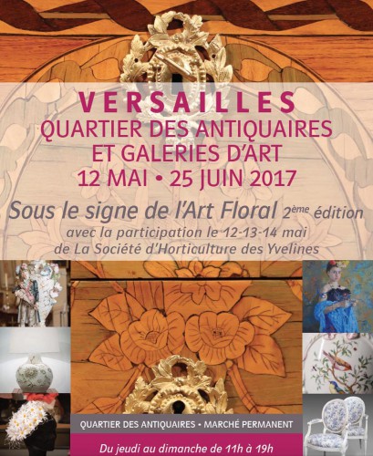 SOUS LE SIGNE DE L’ ART FLORAL du 12 MAI au 25 juin 2017