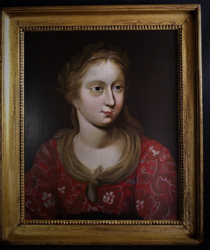 Portrait dame de qualité XVIIe siècle