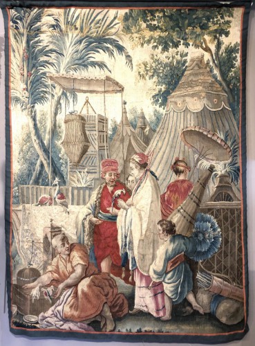 Tapisserie De Beauvais D’époque Louis XVI