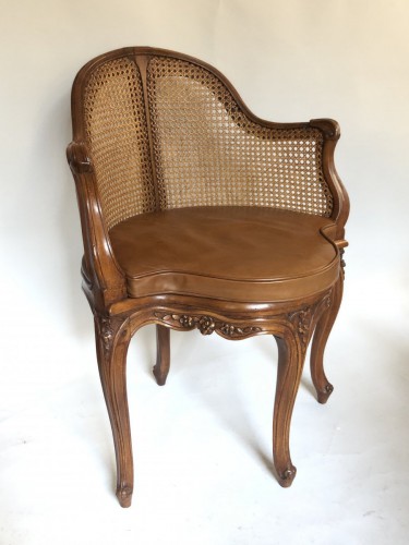 Fauteuil De Bureau D’époque Louis XV