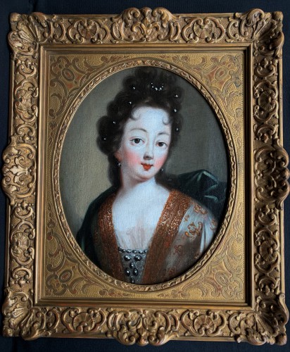 Portrait de Mademoiselle de Nantes XVIIIème