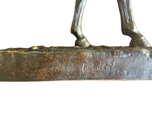 Epreuve en bronze cheval signée FRATIN