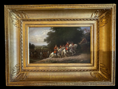 La Garde Royale de Louis XVI signé S.BENARD